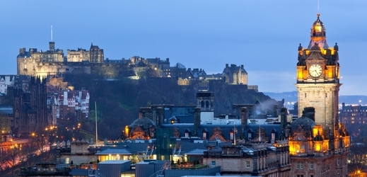 Edinburský hrad, Skotsko. (Foto: Profimedia.cz)