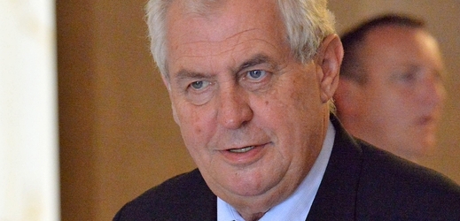 Prezident Miloš Zeman jednal s odborovými předáky o osudu dolu Paskov.