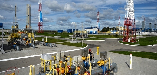 Jedna z rafinerií Gazpromu v Kaliningradu.