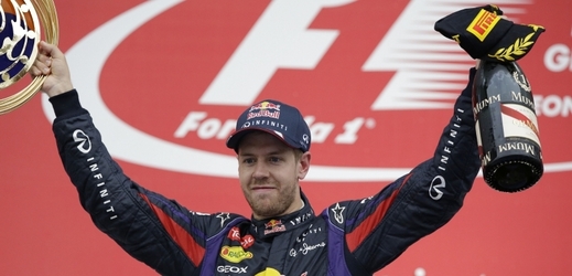 Německý pilot formule 1 Sebastina Vettel.