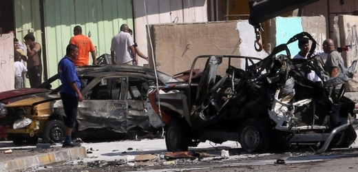 Útok v Bagdádu, září 2013.