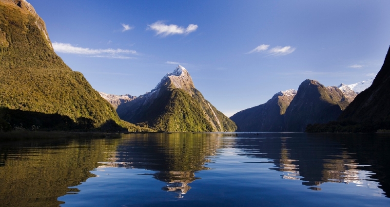 Národní park Fjordland, Nový Zéland. (Foto: Profimedia.cz/Laurie Chamberlain/Corbis)