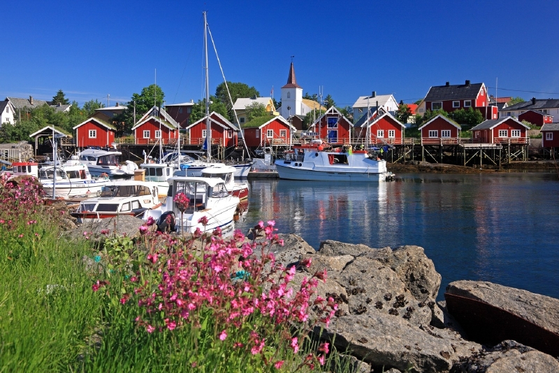 Reine, Norsko. (Foto: Profimedia.cz)