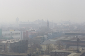 Smogová situace v Ostravě je alarmující.