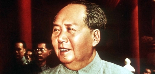 Mao Ce-tung v roce 1975.