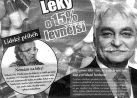 Inkriminovaná část volebních novin ČSSD.