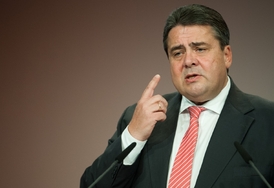 Sigmar Gabriel, předseda strany SPD.