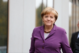 Angela Merkelová předsedkyně strany CDU/CSU.