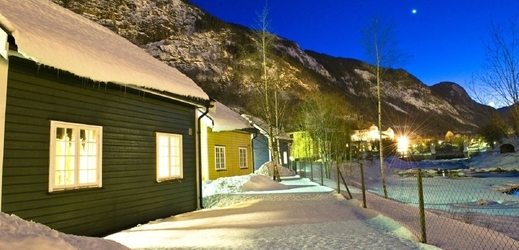 Norské město Rjukan.