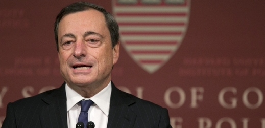 Prezident Evropské centrální banky Mario Draghi.