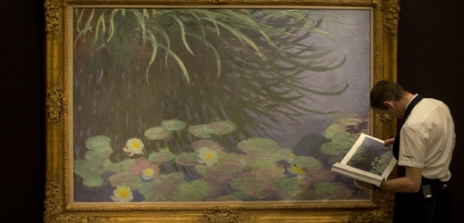 Malby Moneta si mohli zblízka prohlédnout žáci britských státních škol.