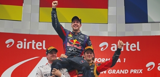 Německý pilot stáje Redbull Sebastian Vettel.