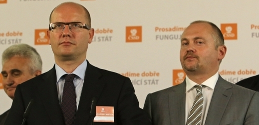 Předseda ČSSD Bohuslav Sobotka a místopředseda ČSSD Michal Hašek se shodli na tom, že by dolní komora měla mít čtyři místopředsedy.