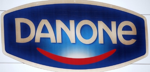 Logo firmy Danone.