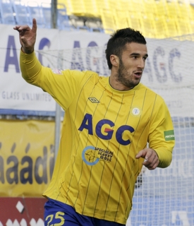 Teplický útočník Aidin Mahmutovič je s deseti góly nejlepším střelcem sezony.