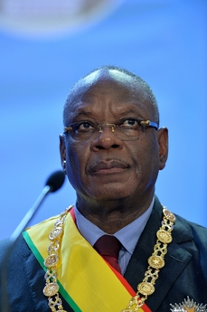 Malijský prezident Ibrahim Boubacar Keita.