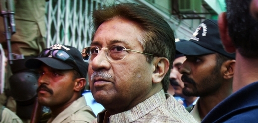 Parvíz Mušaraf v dubnu letošního roku.