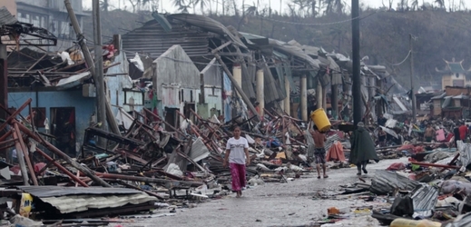 Filipínské město Tacloban.
