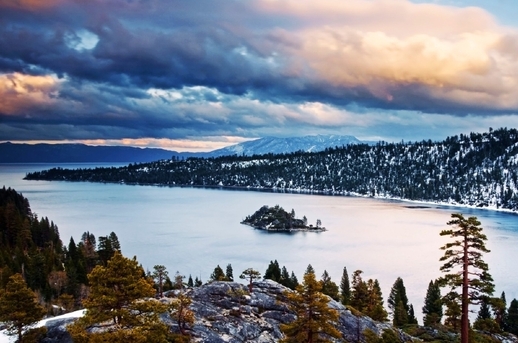 Jezero Tahoe, Kalifornie, USA. (Foto: Profimedia.cz)