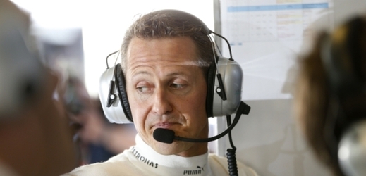Legendární pilot formule 1 Michael Schumacher.
