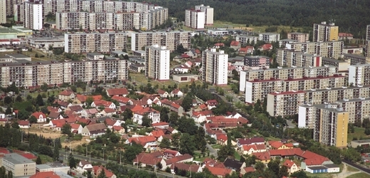 Bolevecké sídliště v Plzni.