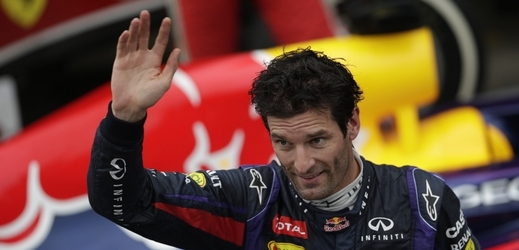 Loučící se Mark Webber po úspěšném dojezdu v Brazílii.