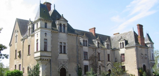 Hotel Logis-Chateu de la Verie, Challans, Francie.