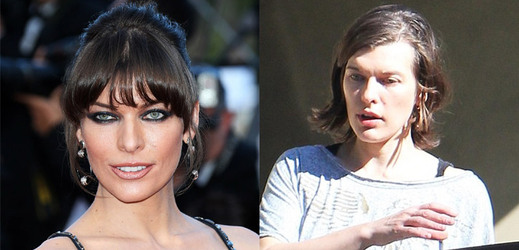 Milla Jovovichová make-up k životu potřebuje.