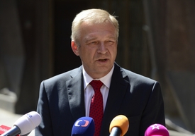 Ministr obrany v demisi Vlastimil Picek.