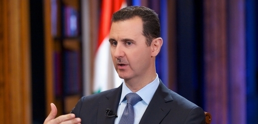 Bašár Asad při zářijovém rozhovoru s americkou prorepublikánskou televizní stanicí Fox News.