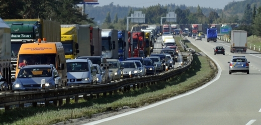 Nehoda uzavřela dálnici D1 ve směru na Prahu (ilustrační foto).