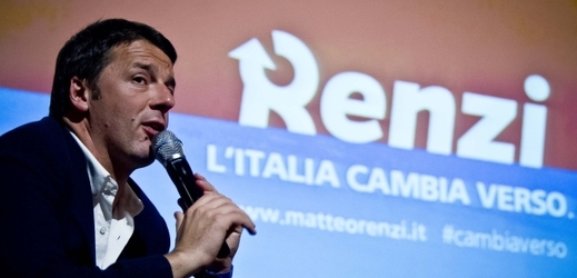 Nový předseda italské Demokratické strany Matteo Renzi.