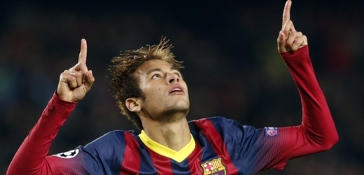 Útočník Barcelony Neymar.