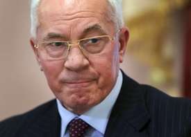 Premiér Mykola Azarov.