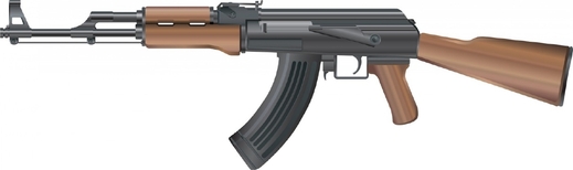 Legendární AK-47.