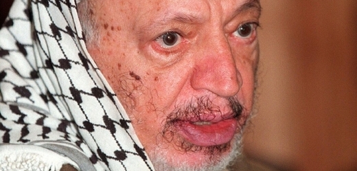 Palestinský vůdce Jásir Arafat.