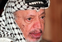 Palestinský vůdce Jásir Arafat.