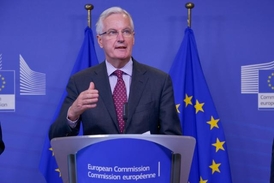 Eurokomisař Michel Barnier.