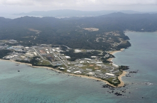Jedna z amerických základen na Okinawě.