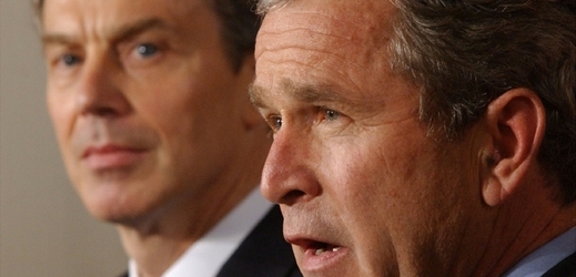 Blair a Bush jr. Americký přítel...