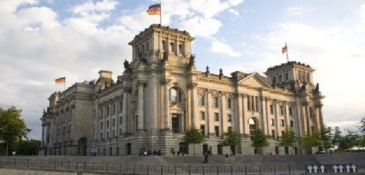 Německý Říšský sněm - sídlí v něm Bundestag.