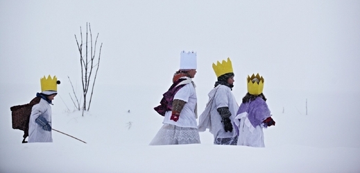 V mnoha městech i vesnicích o víkendu přivítají Tři krále (ilustrační foto).