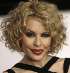 Zpěvačka Kylie Minogueová.