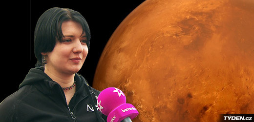 Česka Lucie by se ráda vydala na Mars.