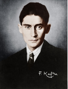 Spisovatel Franz Kafka.