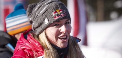 Americká lyžařka Lindsey Vonnová. 
