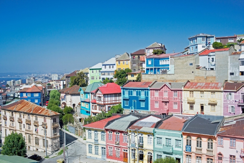 Valparaíso, Chile. (Foto: Profimedia.cz/ Marc Simoni/Corbis) 