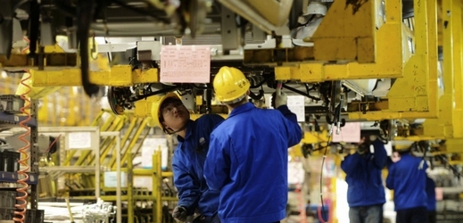 Pracovníci General Motors v provincii Šan-tung.