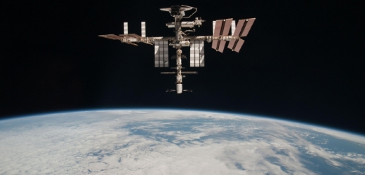 Vesmírná stanice ISS. 
