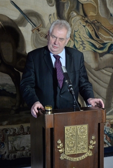 Prezident Miloš Zeman.